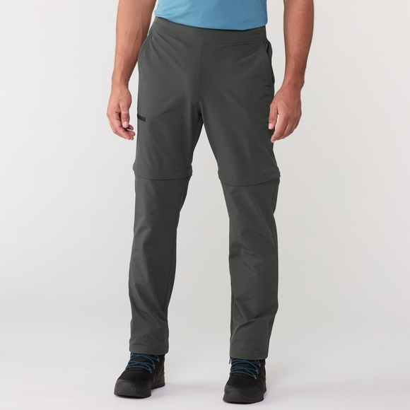 REI Co-op Men’s Sahara Stretch Convertible Pants/Shorts - Gray - Picture 1 of 15